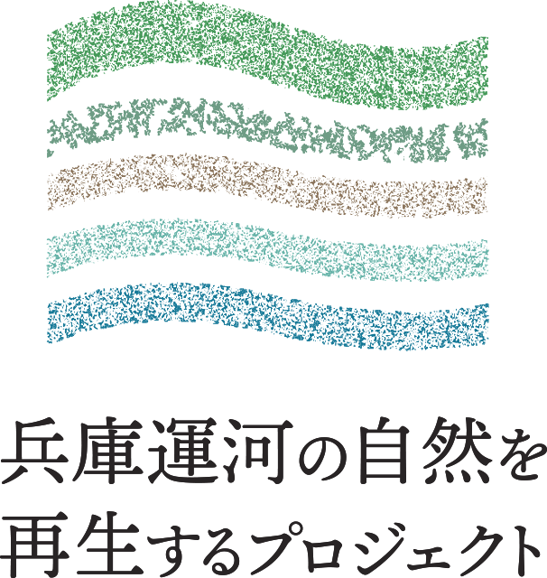 兵庫運河の自然を再生するプロジェクト